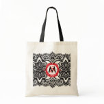 Fancy Monogram Grocery Tote, Customisable bags