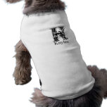 Fancy Monogram: Kaylee pet clothing