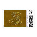 Fancy Monogram Letter G - Customized postage