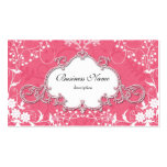 Fancy Pink Victorian Style Vintage Business Card