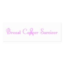Fancy Survivor Bookmark