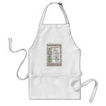 Fancy Vines and Fruit Vintage Christmas aprons