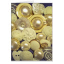 Fancy White Button Collage cards