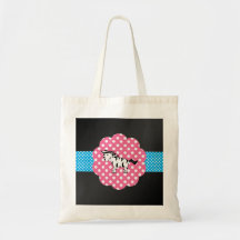 Fancy zebra canvas bags
