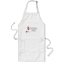 Fang-Banger Drink Recipe Apron