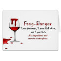 Fang-Banger Drink Recipe cards