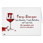 Fang-Banger Drink Recipe cards