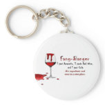 Fang-Banger Drink Recipe keychains