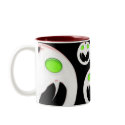 Fang Face Smiley mugs