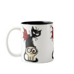 fang kitty mugs