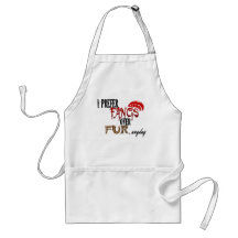 Fangs over Fur Apron