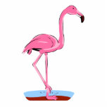 Fanny Flamingo photo sculptures