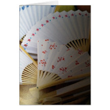 FANS TO COOL YOU OFF ON YOUR "40th" BIRTHDAY Card