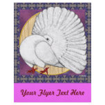 Fantail:  White With Background flyers