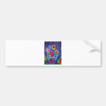 Fantastic Flowers by Piliero Bumper Sticker