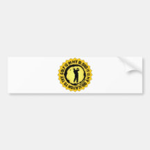 Fantastic Golf Seal Bumper Stickers