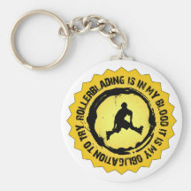 Fantastic Rollerblading Seal Keychains