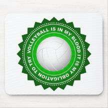 Fantastic Volleyball Shield 2 Mousemats