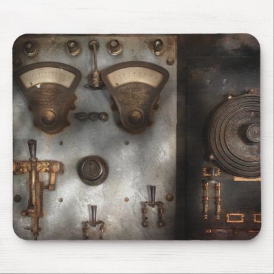 Fantasy - A tribute to Steampunk Mousepad by suburbanscenes