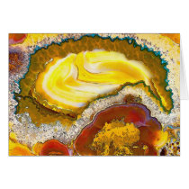 Fantasy Agate Opus 01 Greeting Cards