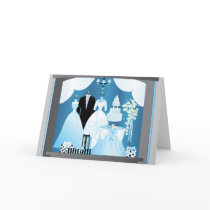 Fantasy Bridal Shop Window Card