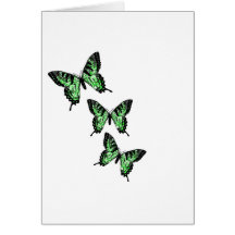 Fantasy Buterflies Card