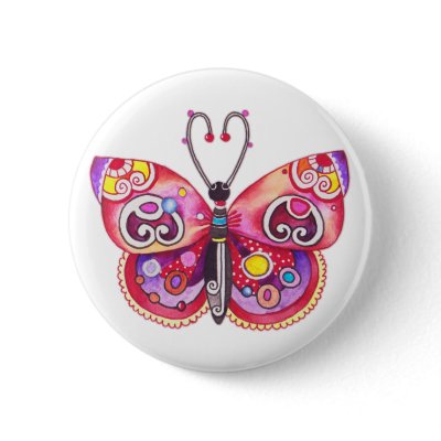 Fantasy Butterfly Button by ShouShou