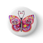 Fantasy Butterfly Button
