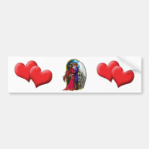 Fantasy Couple Bumper Stickers