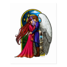Fantasy Couple Post Card