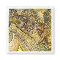 Fantasy Crazy Lace Agate Opus 01 Refrigerator Magnets