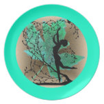 fantasy dance party plate