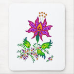 Fantasy flower 1 mousepads