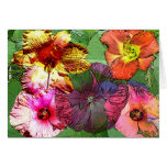 Fantasy flowers cards