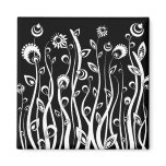 fantasy flowers magnets