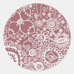 Fantasy Flowers Sticker