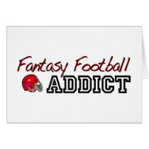 Fantasy Football Addict Card