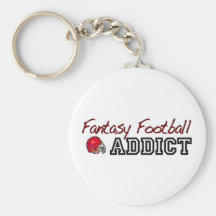 Fantasy Football Addict Key Chains