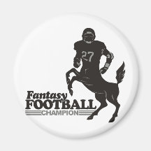 Fantasy Football Champ Refrigerator Magnets
