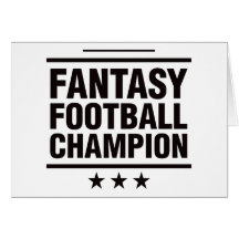 Fantasy Football Champion! Card