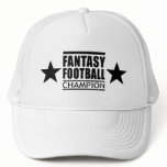 Fantasy Football Champion Stars hats