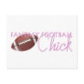 Fantasy Football Chick Post Cards