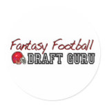 Fantasy Football Draught   Guru stickers