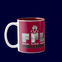 Fantasy Football League Commissioner mugs