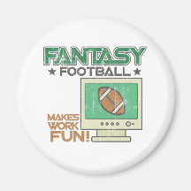 Fantasy Football Refrigerator Magnet