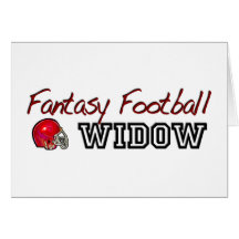 Fantasy Football Widow Cards