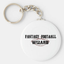 Fantasy Football Wizard Key Chain