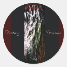 Fantasy Friesian Stickers