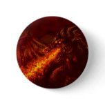 Fantasy Great Red Dragon Breathing Fire