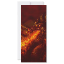 Fantasy Great Red Dragon Breathing Fire